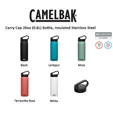 Camelbak Carry Cap  20oz, 32 oz, 64 oz ,Insulated stainless Steel Water Bottles - Backpackers Gallery